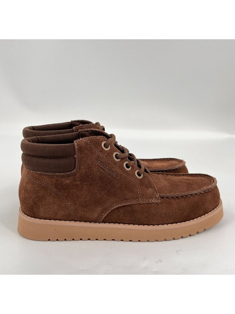 Koolaburra by UGG Braan Chukka Boots Size 7 Brown Suede Faux Fur EVA Sole